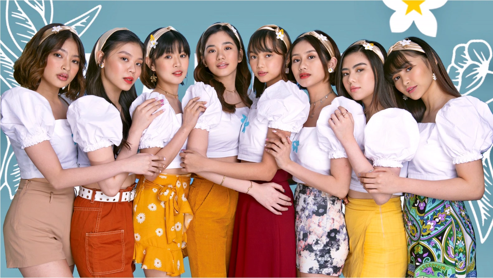 BINI members pre-debut photo