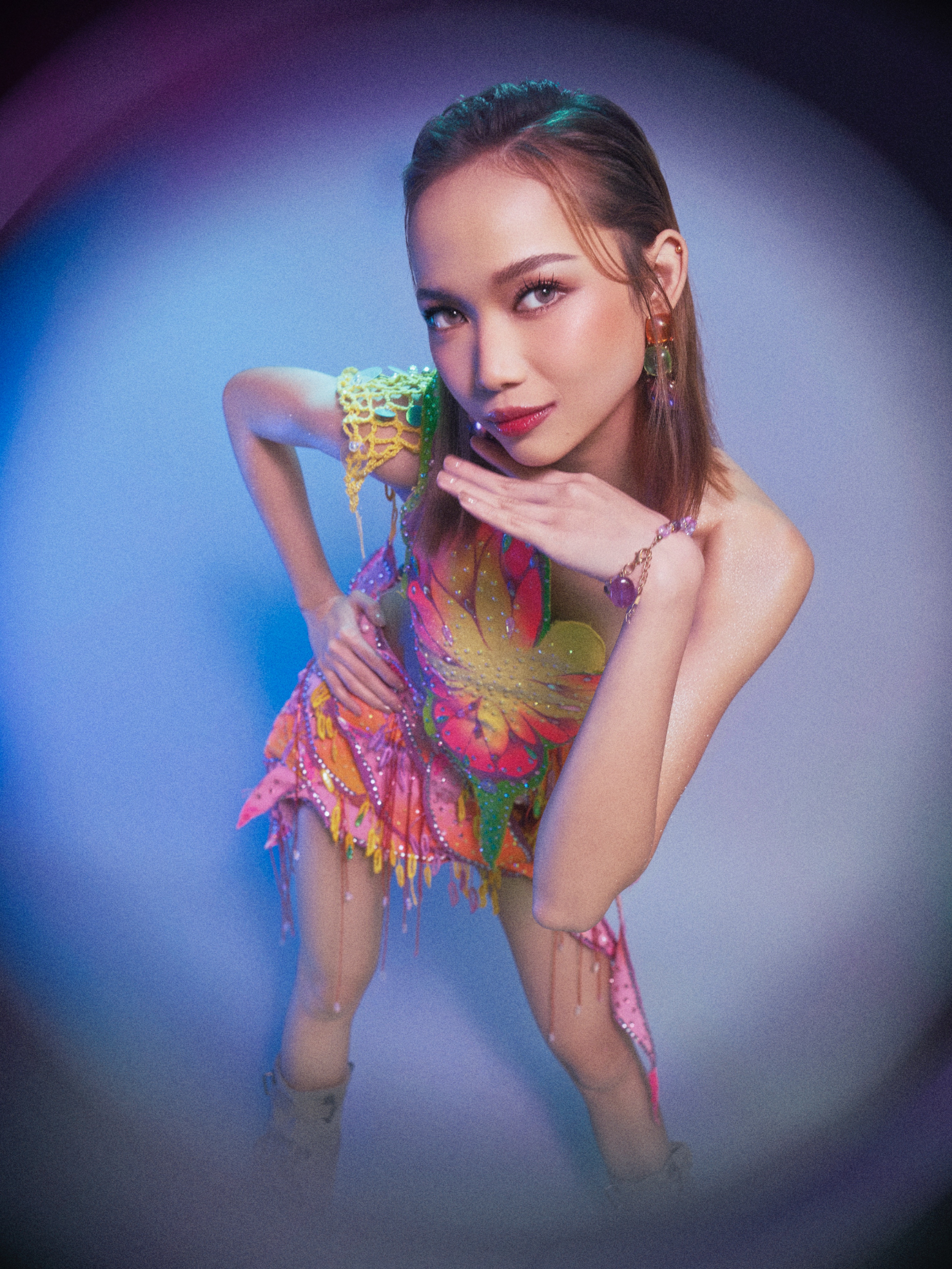 BINI Gwen in her Day 2 Aurora Outfit