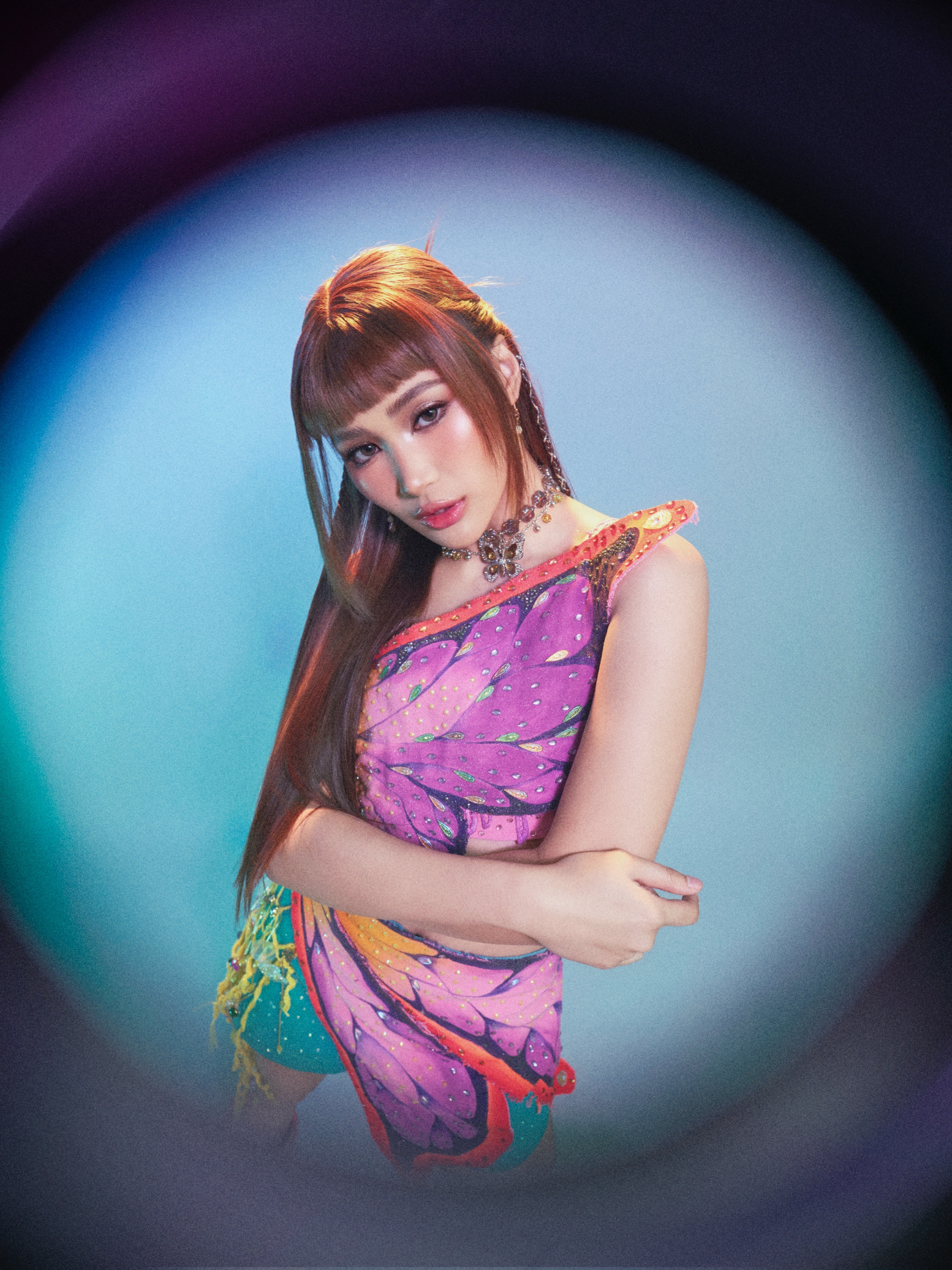 BINI Jhoanna in her Day 2 Aurora Outfit